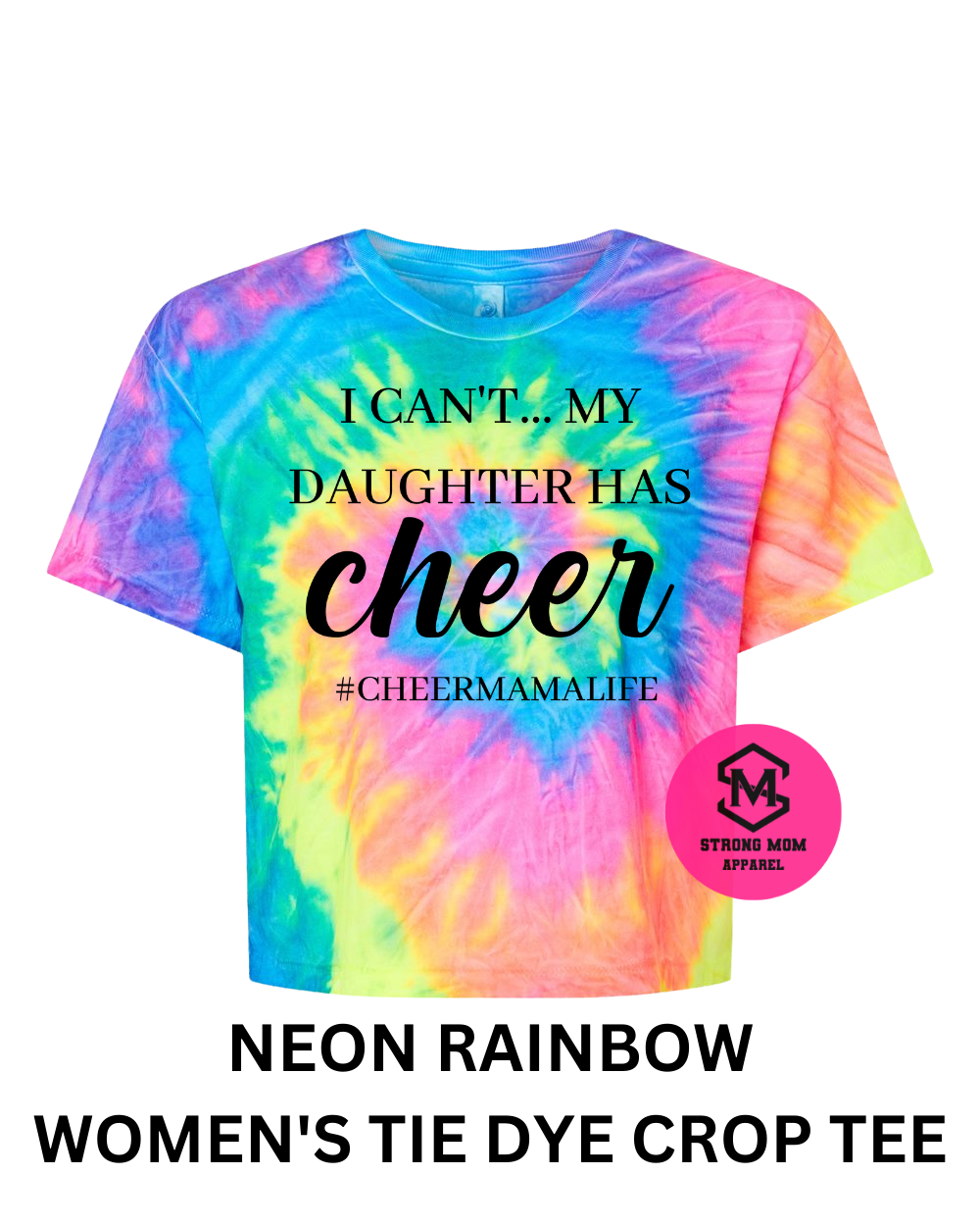 Sorry, can't... tie-dyed crop tee's